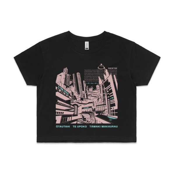 Urban Graffiti: Women's Crop Top Thumbnail