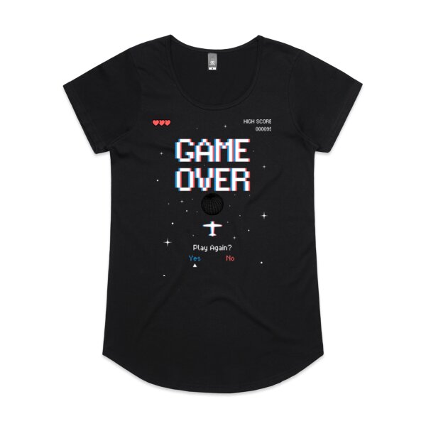 Game Over: Women's Scoop Tee Thumbnail