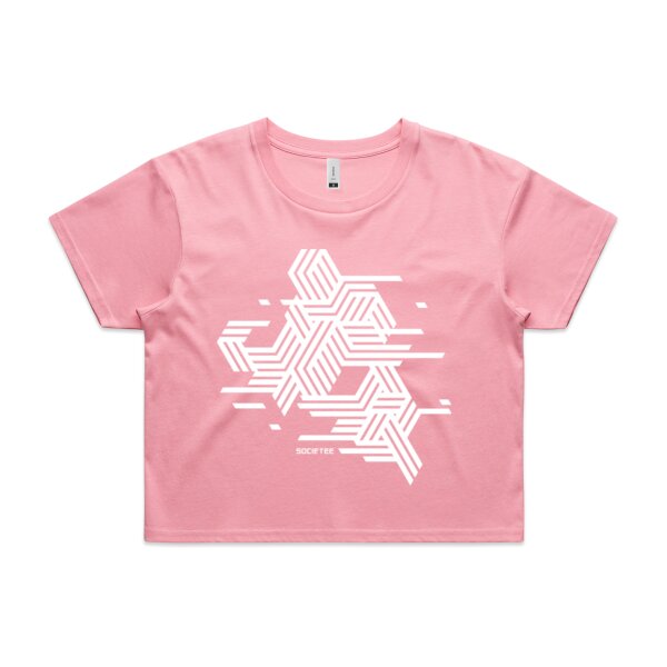 Urban Sprawl: Women's Crop Top Thumbnail